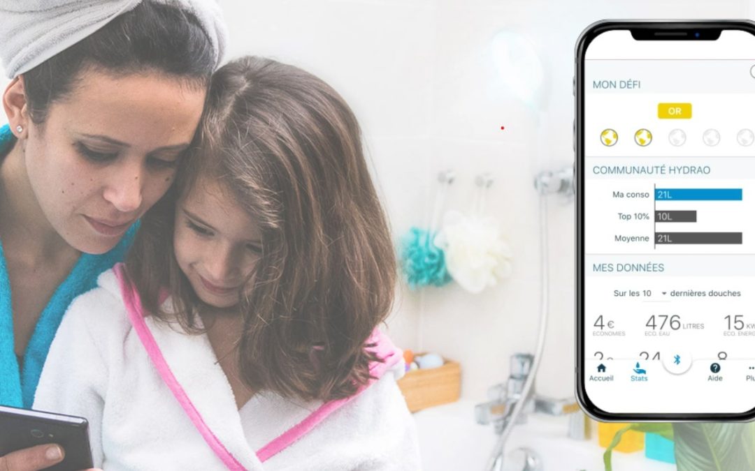 Hydrao : les nouveaux pommeaux de douche écologiques pour économiser
